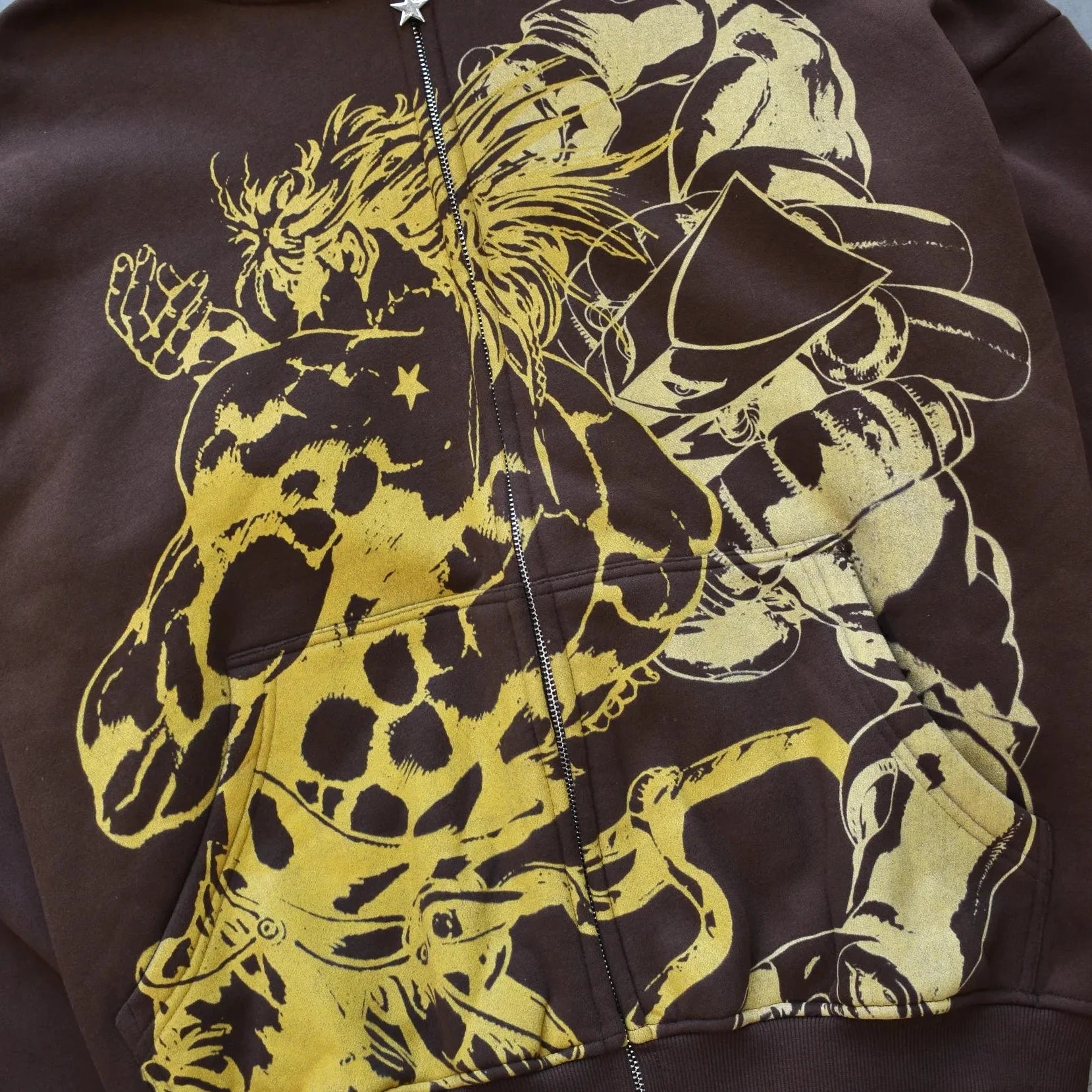 JoJo's Bizarre Adventure - The world Zip Up Hoodie