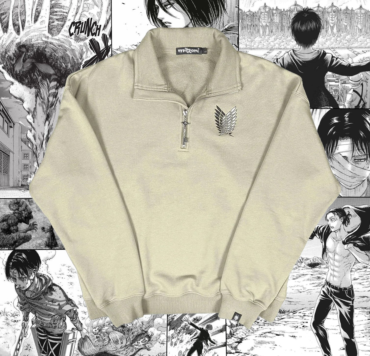 Attack on Titan - Wings Of Freedom Quarter Zip