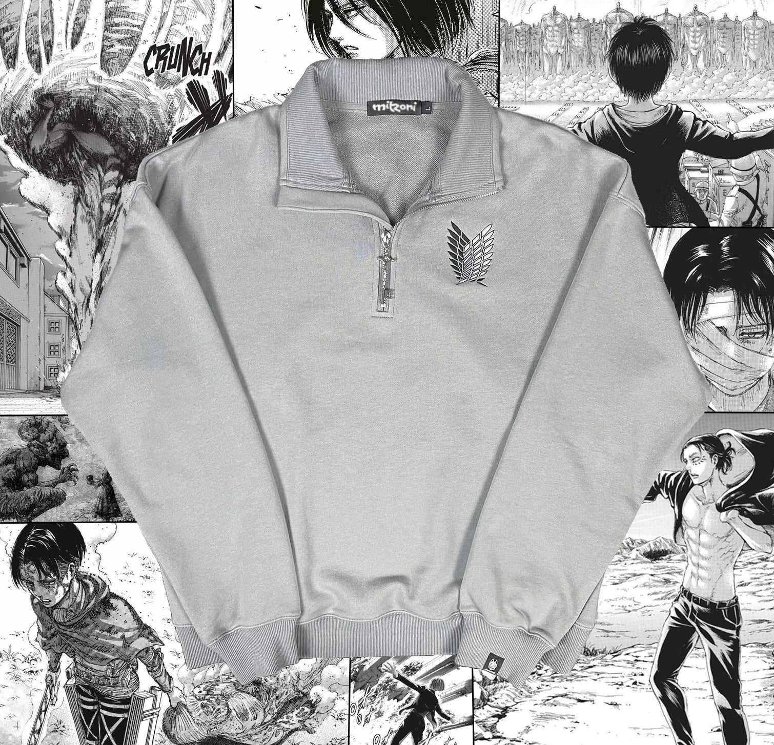 Attack on Titan - Wings Of Freedom Quarter Zip