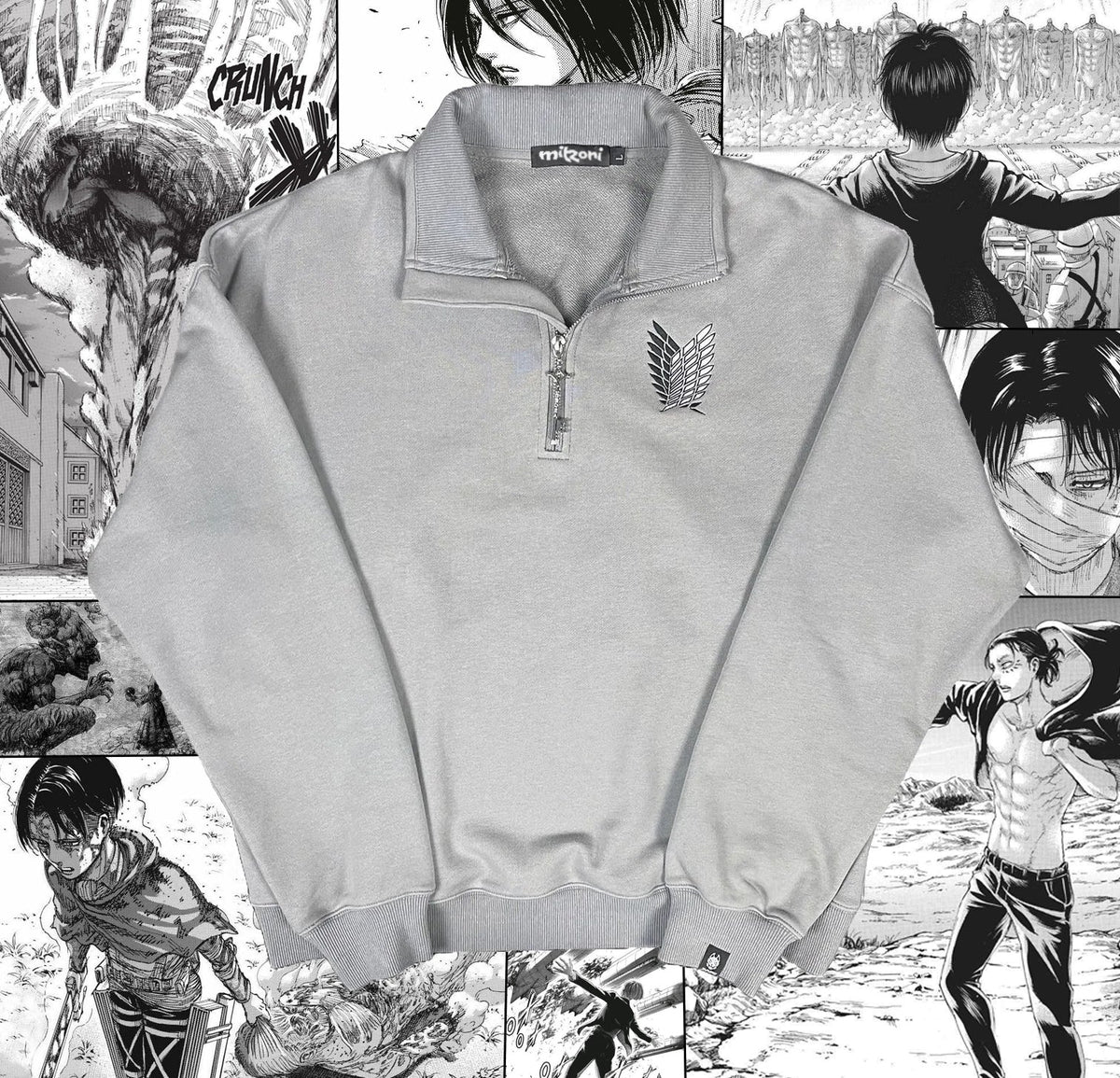 Attack on Titan - Wings Of Freedom Quarter Zip