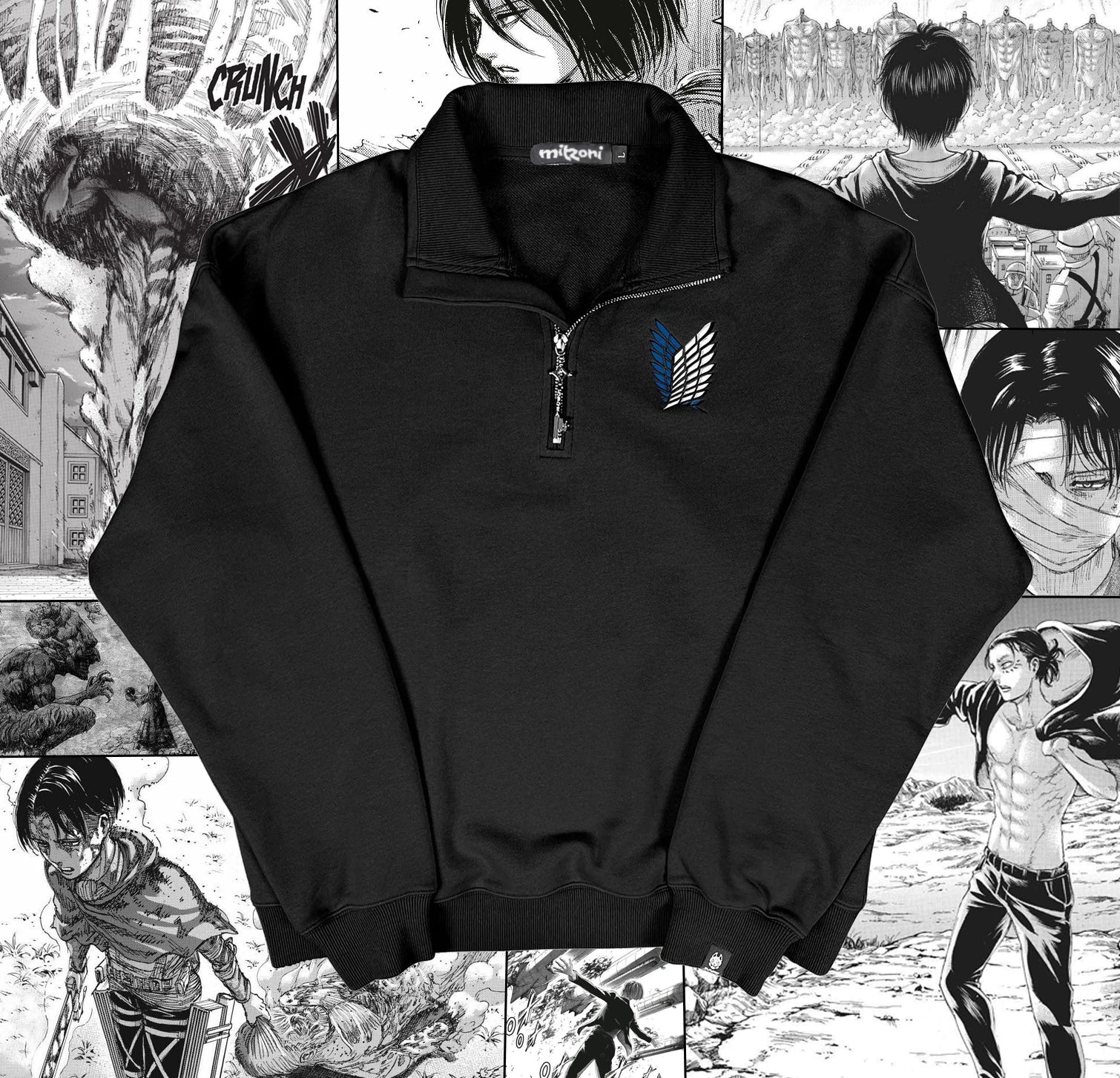 Attack on Titan - Wings Of Freedom Quarter Zip