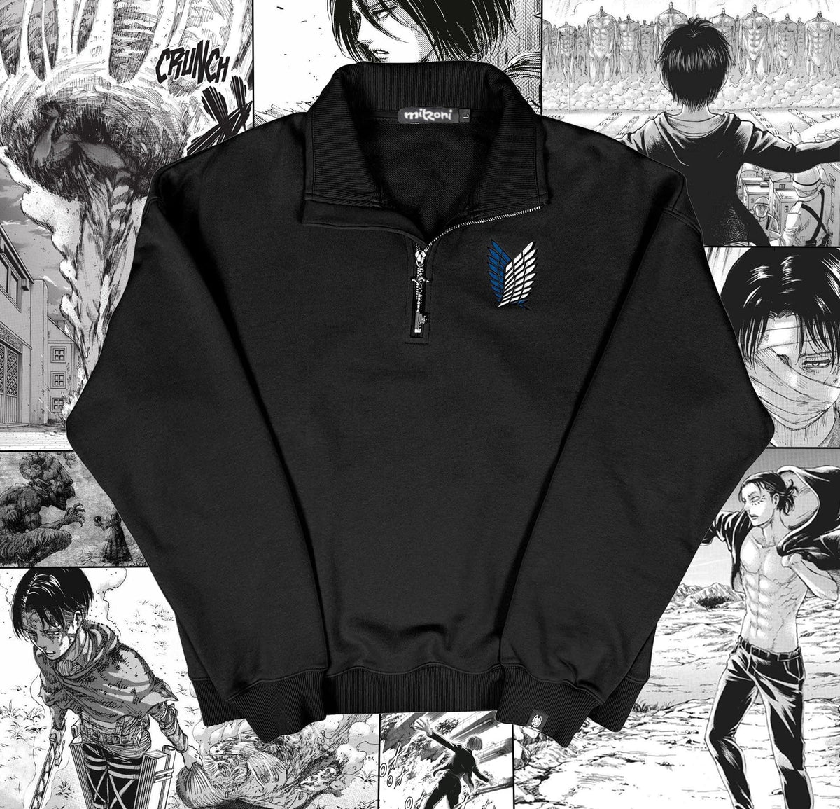 Attack on Titan - Wings Of Freedom Quarter Zip