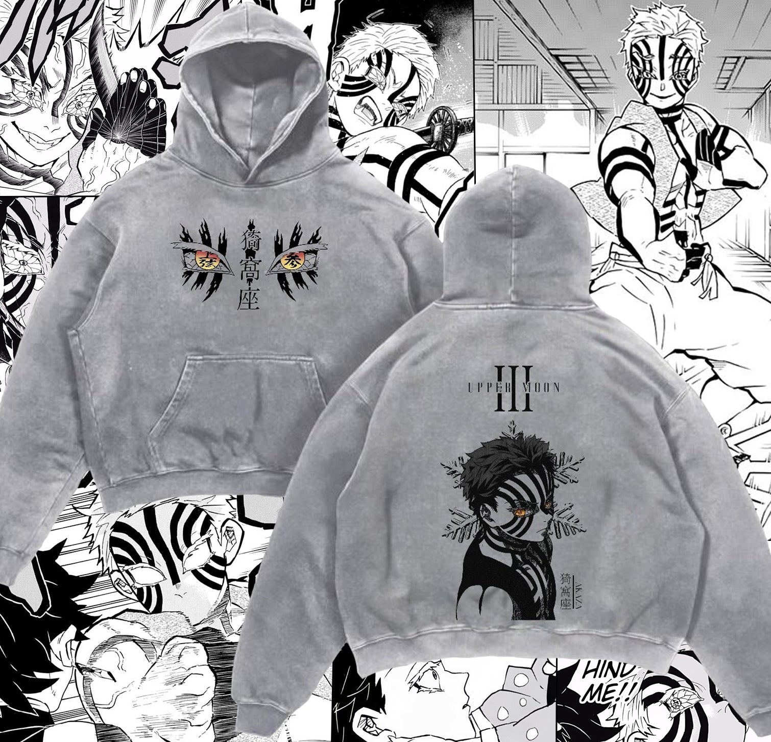 Kimetsu no Yaiba - Akaza Hoodie