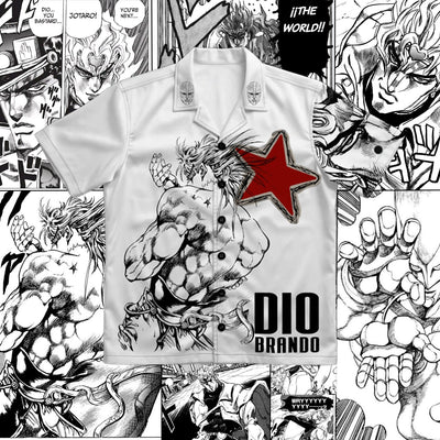 JoJo's Bizarre Adventure - Dio Brando Button-up
