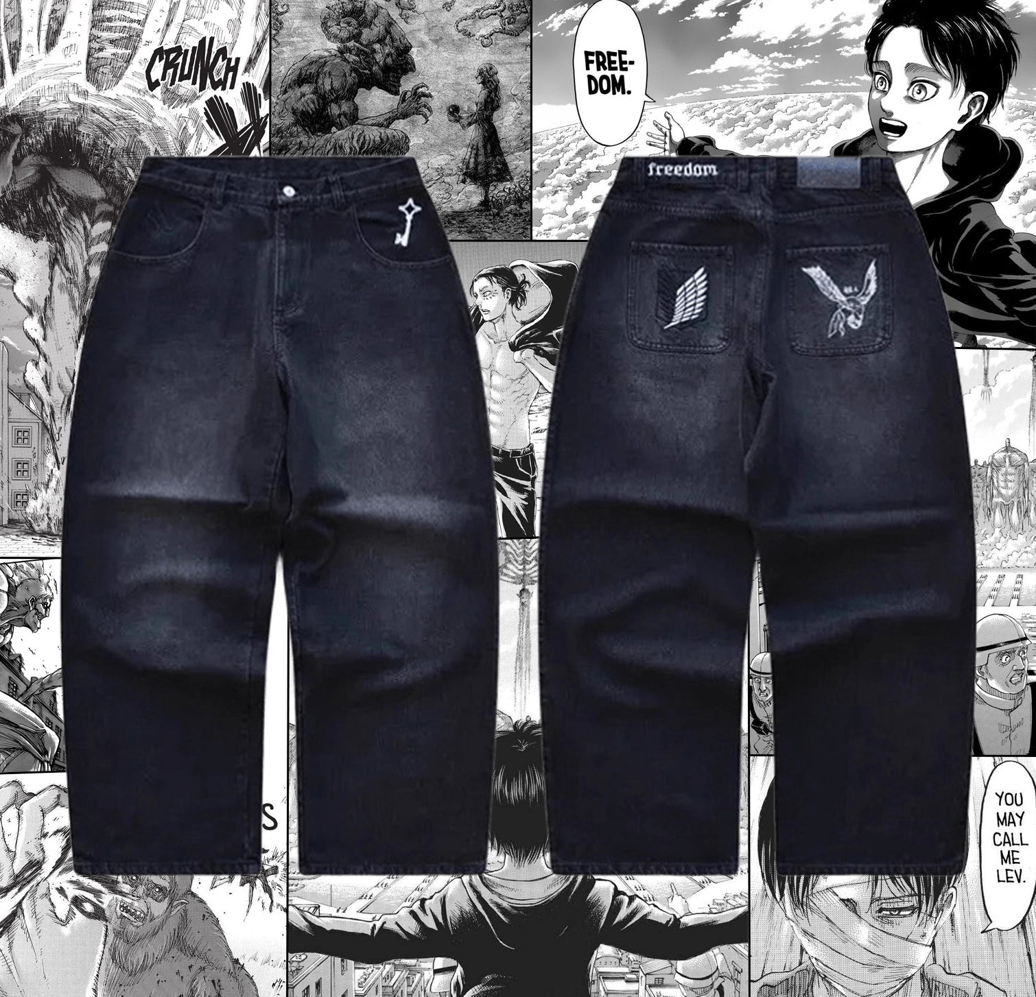 Attack on Titan - Freedom Jeans