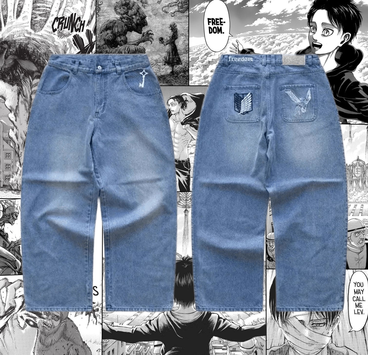 Attack on Titan - Freedom Jeans
