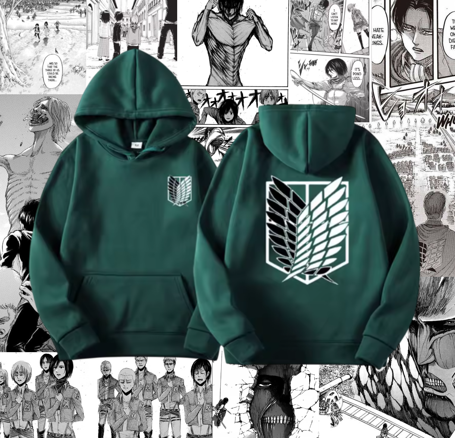 Attack on Titan - Legion Hoodie