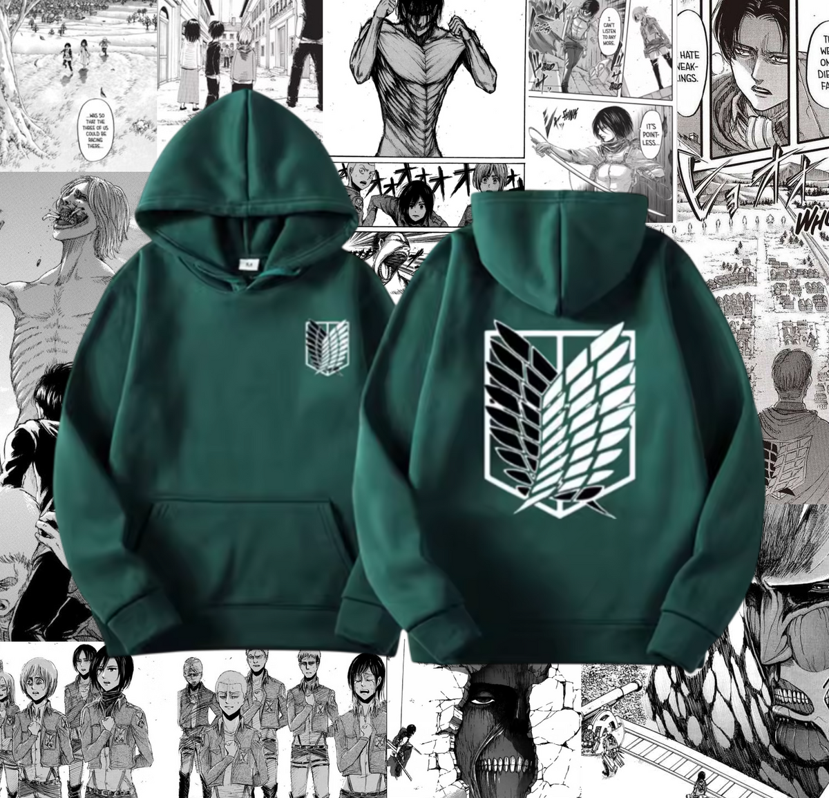 Attack on Titan - Legion Hoodie
