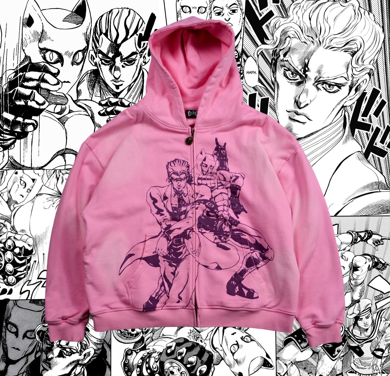 JoJo's Bizarre Adventure - Kira Zip Up Hoodie