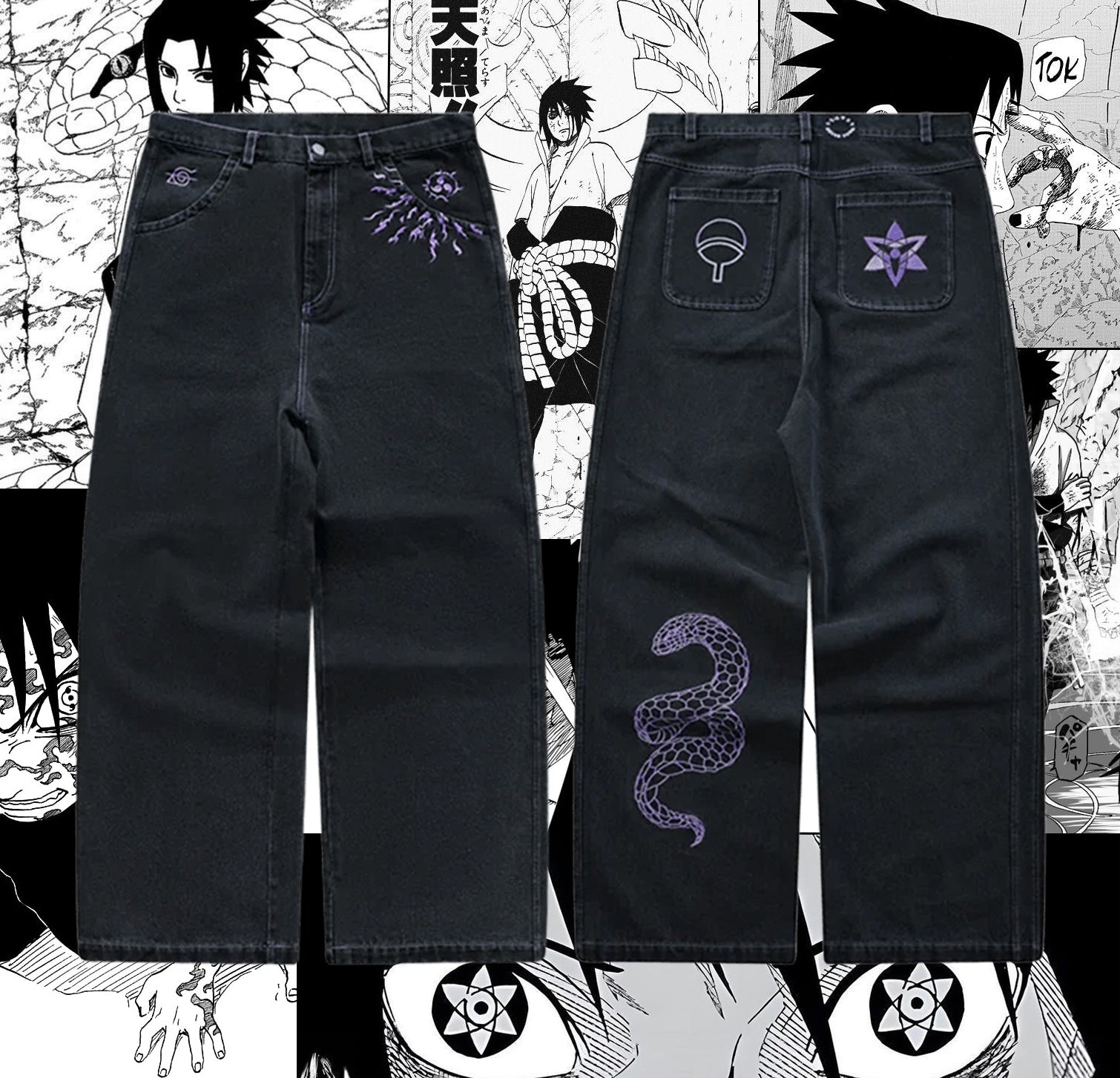 Naruto - Sasuke Uchiha Jeans