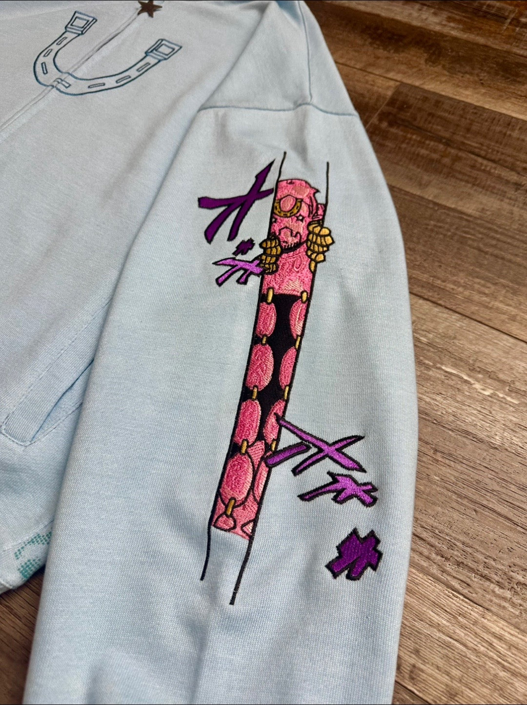 JoJo's Bizarre Adventure - Johnny Joestar Zip-Up Hoodie