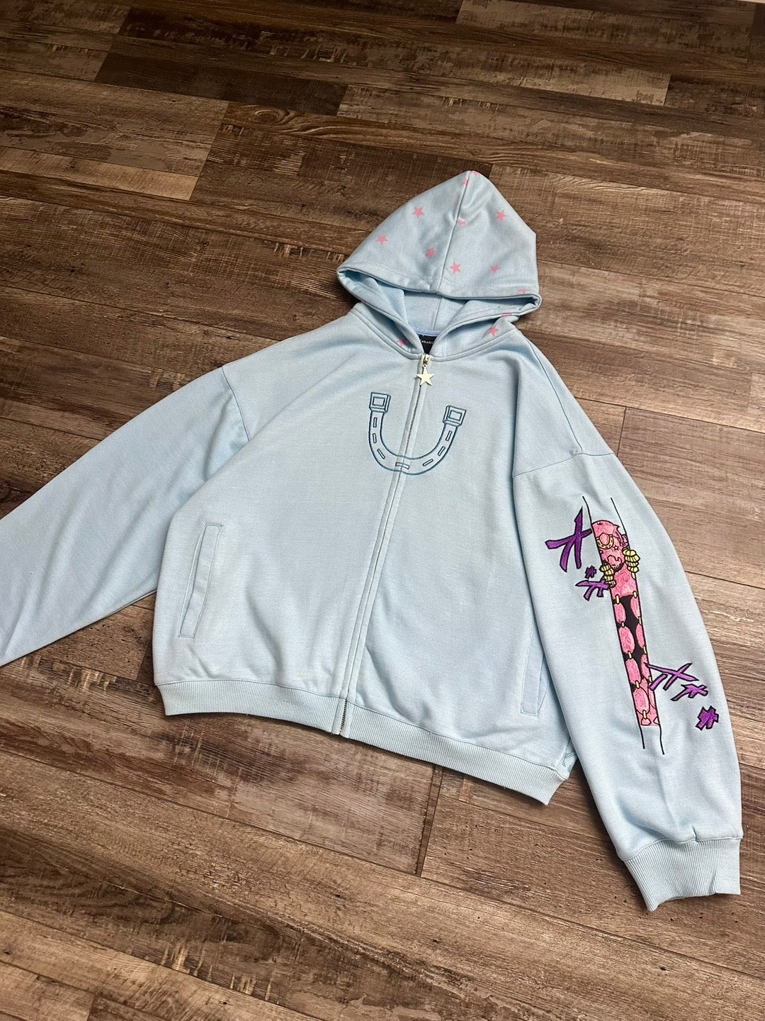 JoJo's Bizarre Adventure - Johnny Joestar Zip-Up Hoodie