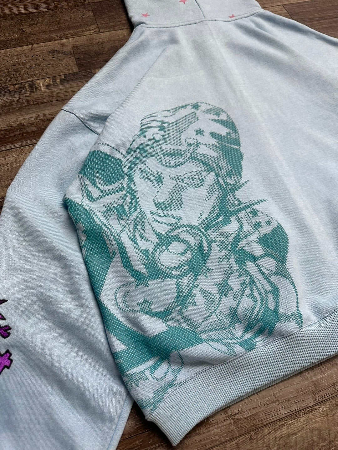 JoJo's Bizarre Adventure - Johnny Joestar Zip-Up Hoodie