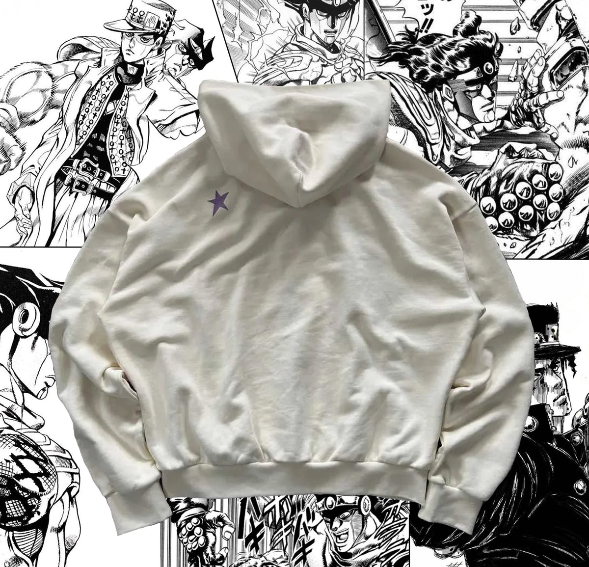 JoJo's Bizarre Adventure - Star Platinum Zip Up Hoodie