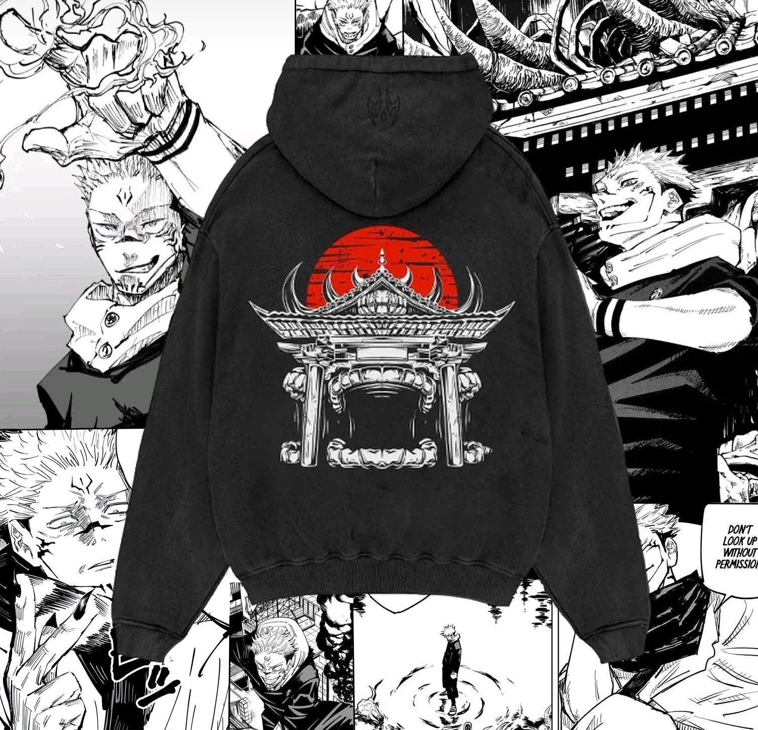 Jujutsu Kaisen - Sukuna Domain Hoodie