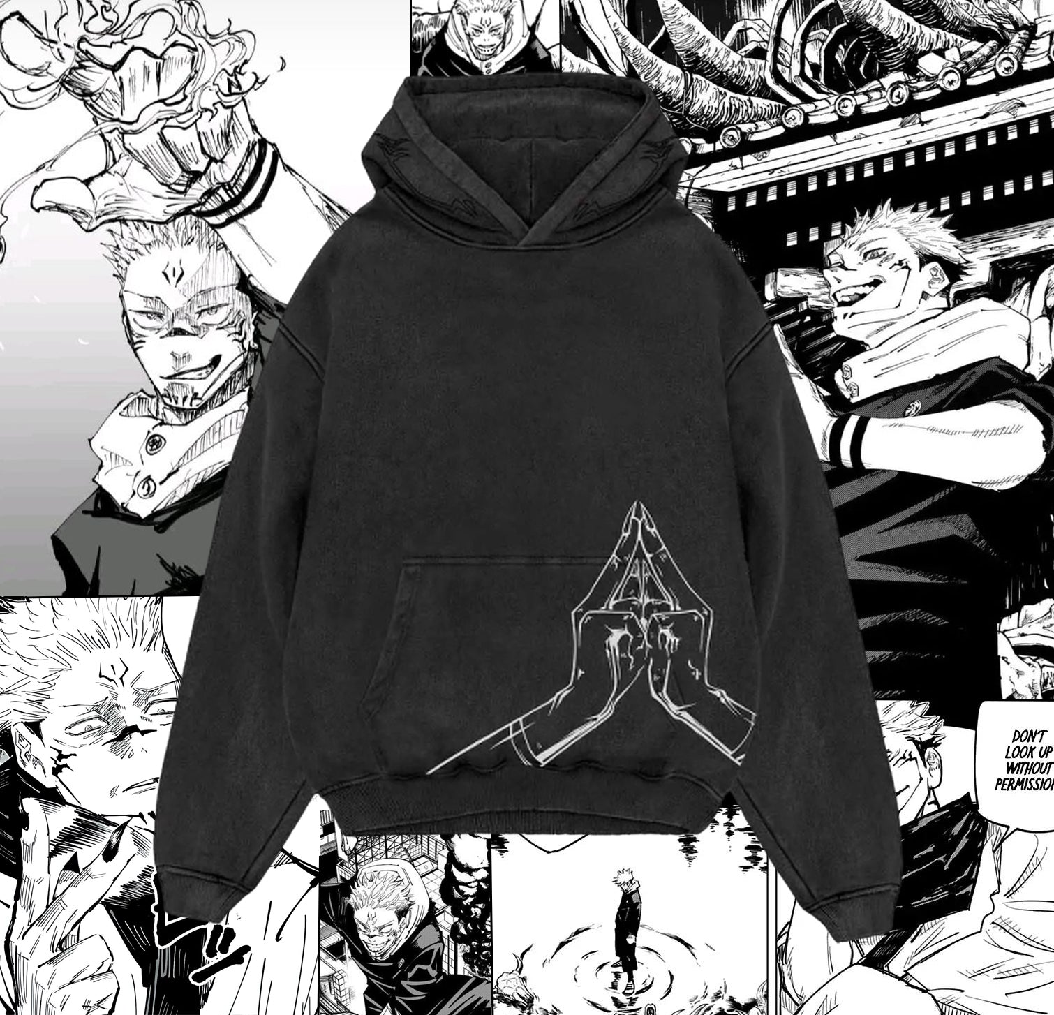 Jujutsu Kaisen - Sukuna Domain Hoodie