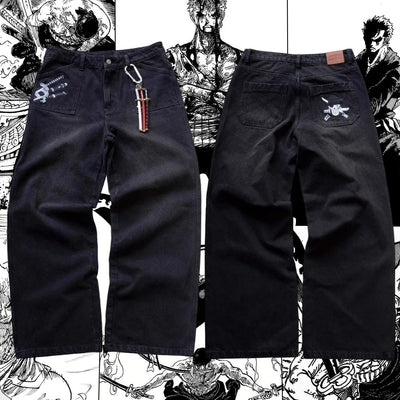 One Piece - Zoro Jeans + Gift Sword