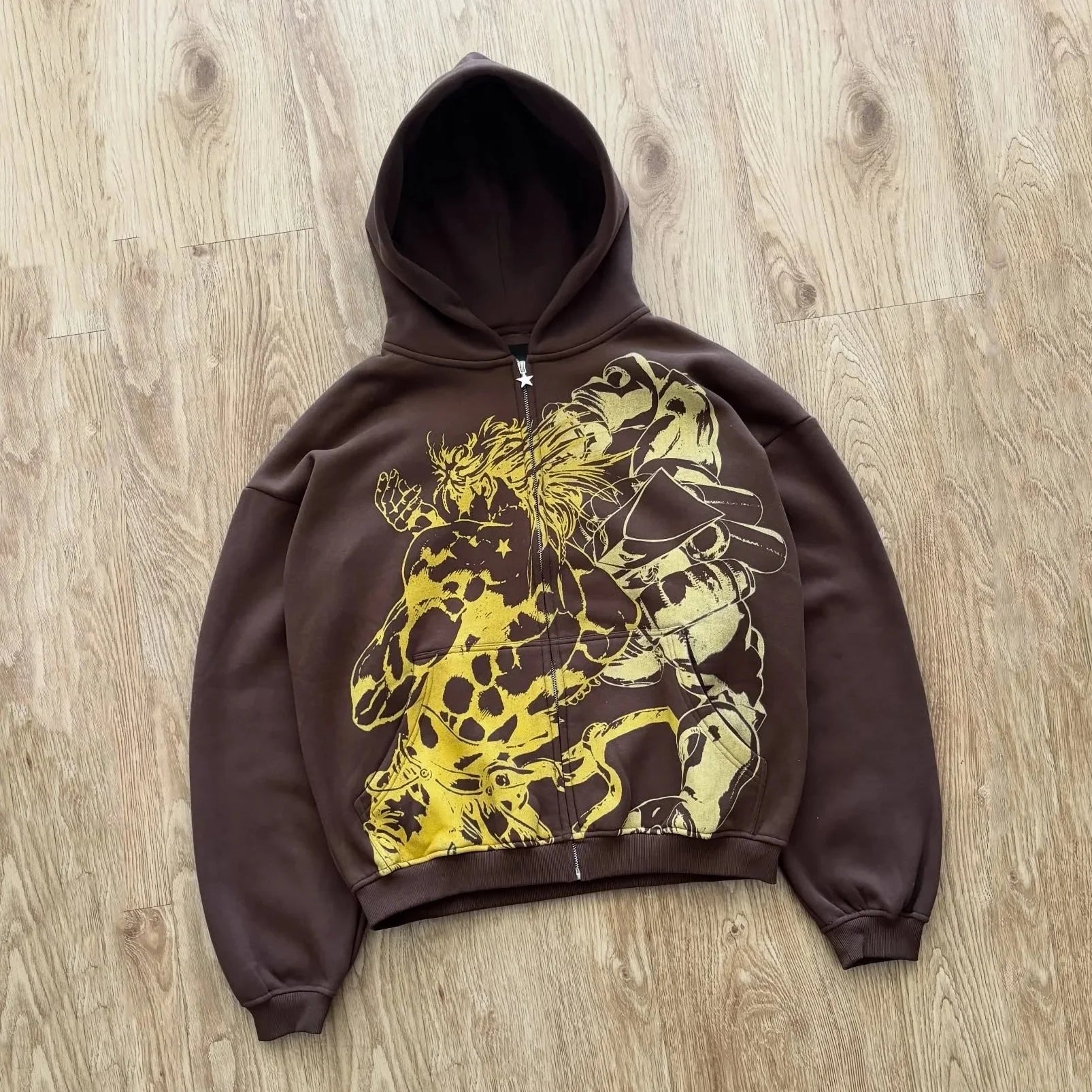 JoJo's Bizarre Adventure - The world Zip Up Hoodie