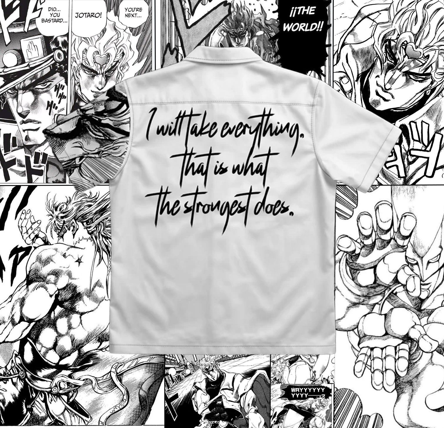 JoJo's Bizarre Adventure - Dio Brando Button-up