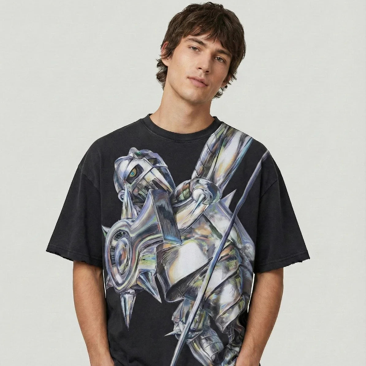JoJo's Bizarre Adventure - Silver Chariot T-Shirt